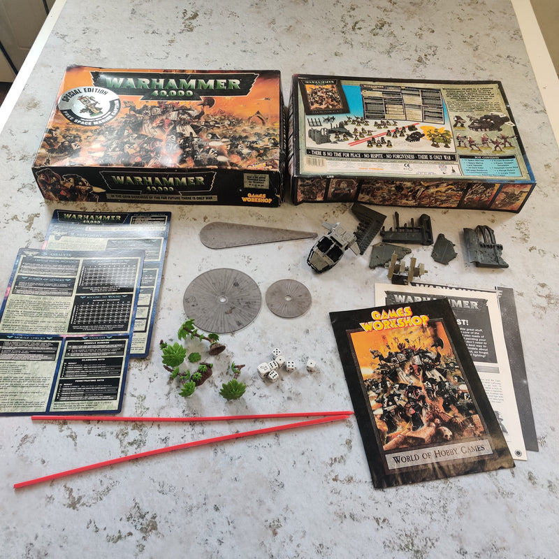 Warhammer 40k Third Edition Starter Box Incomplete BB082