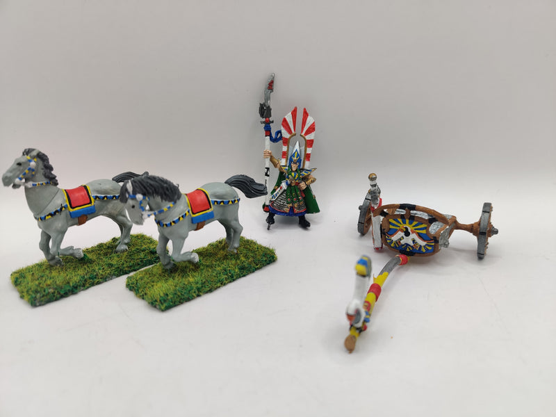 Warhammer High Elves Tiranoc Chariot Metal OOP AZ196