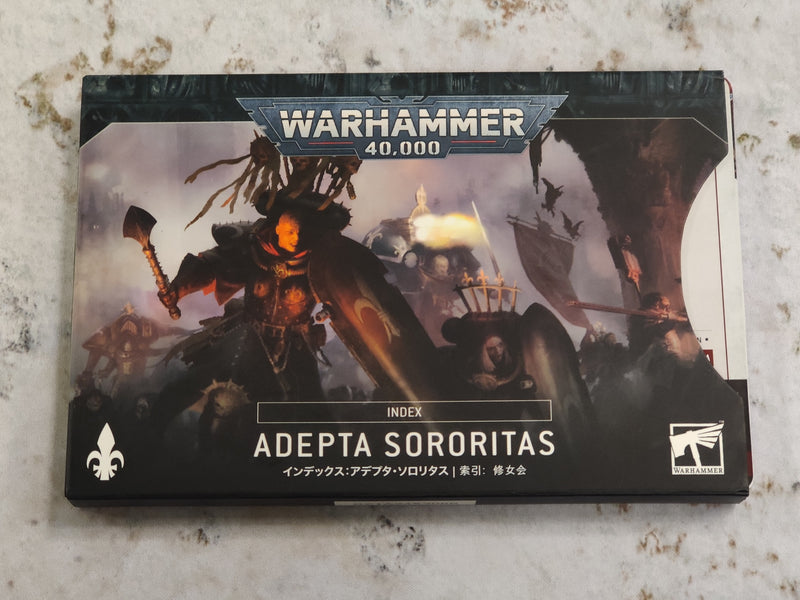 Warhammer 40k Index Cards Adepta Sororitas AY005