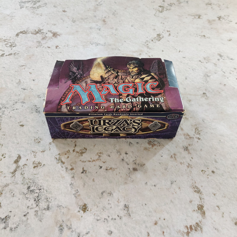 mtg empty booster box MTG Magic the Gathering Urza's Legacy Empty Booster Display