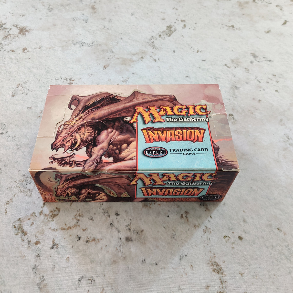MTG Magic the Gathering Invasion Empty Booster Display