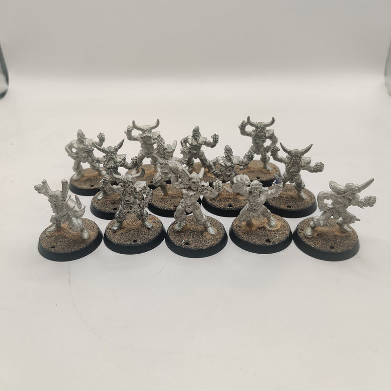 Blood Bowl Norsca Rampagers Team Metal OOP x13 Models AO005-0321