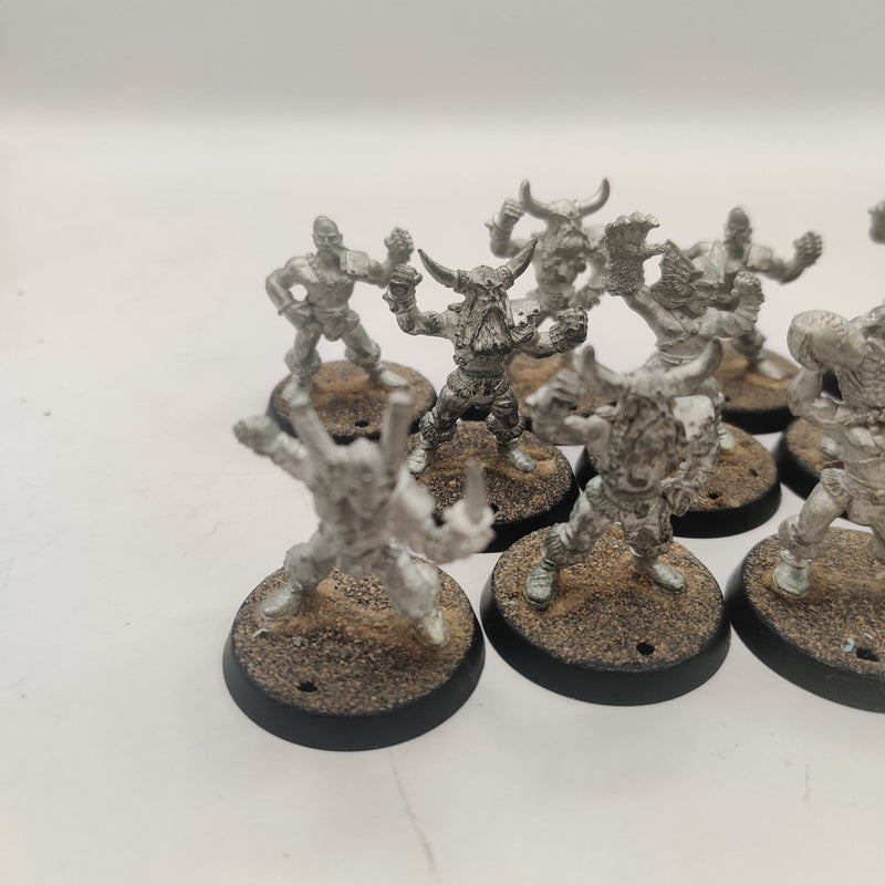 Blood Bowl Norsca Rampagers Team Metal OOP x13 Models AO005-0321