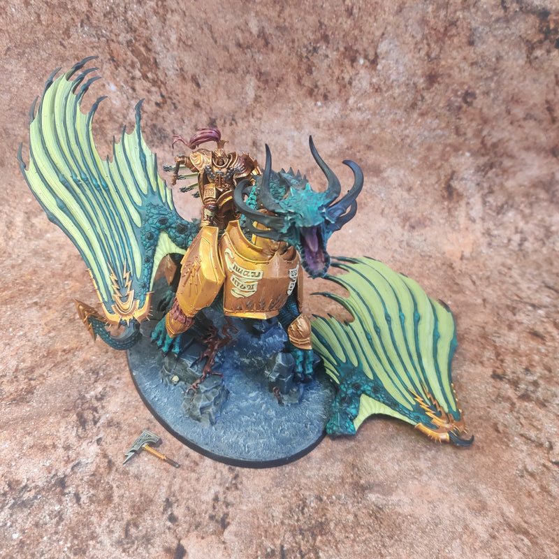 Age of Sigmar Stormcast Eternals Lord Celestant on Star Drake AU013