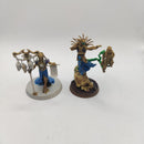 Age of Sigmar Ossiarch Bonereapers Morstisan Boneshaper and Vokmortia AF034-0327