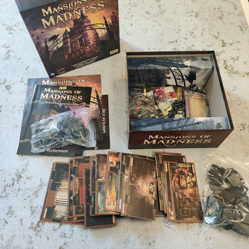 Fantasy Flight Games Mansions of Madness 2nd Edition MISSING CHARACTER CARDS BD131-0328