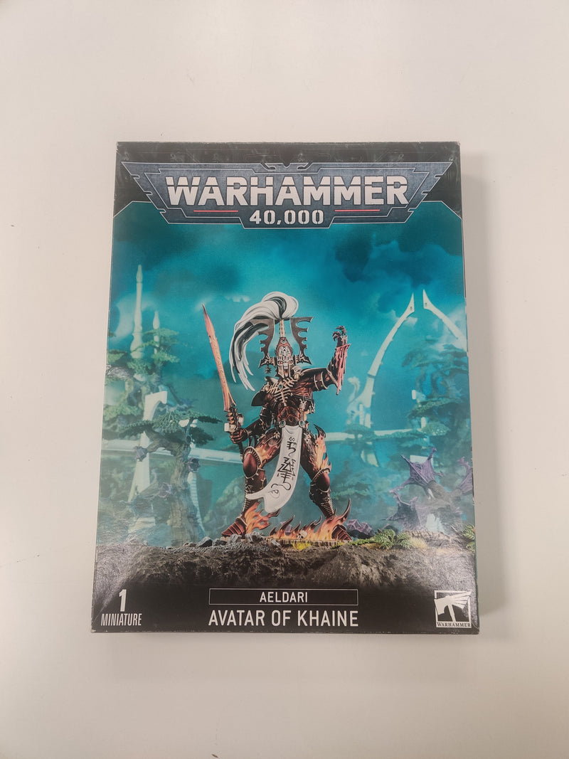 Warhammer 40k Aeldari Avatar of Khaine - Damaged Box Complete AY133-0403