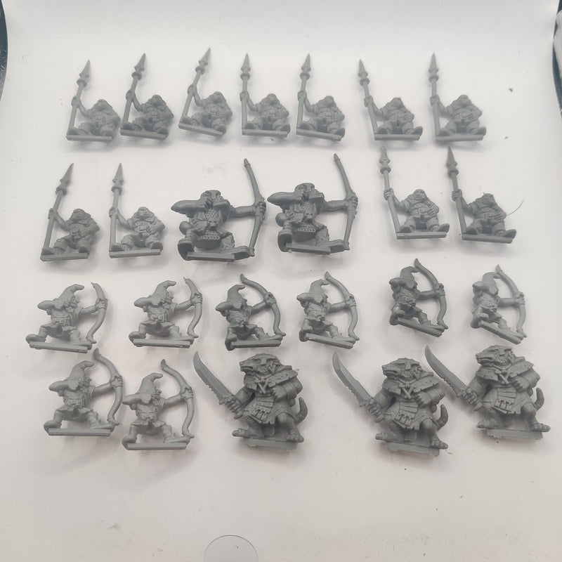 Warhammer The Old World Miniatures Job Lot Orcs Goblins and Skaven AD054-0409