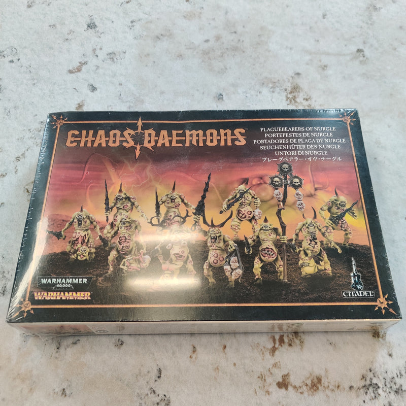 Figurines Warhammer Age Of Sigmar - Plaguebearers De Nurgle - Déjà Peintes