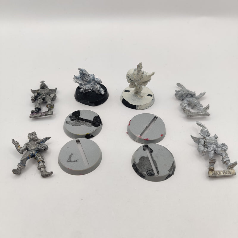 Blood Bowl 2nd Edition Dark Elf Players - OOP Metal AW143