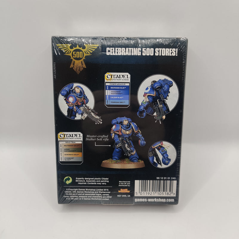 Warhammer 40k Space Marines Primaris Lieutenant with Stalker Bolt Rifle - 500 Store edition AV201