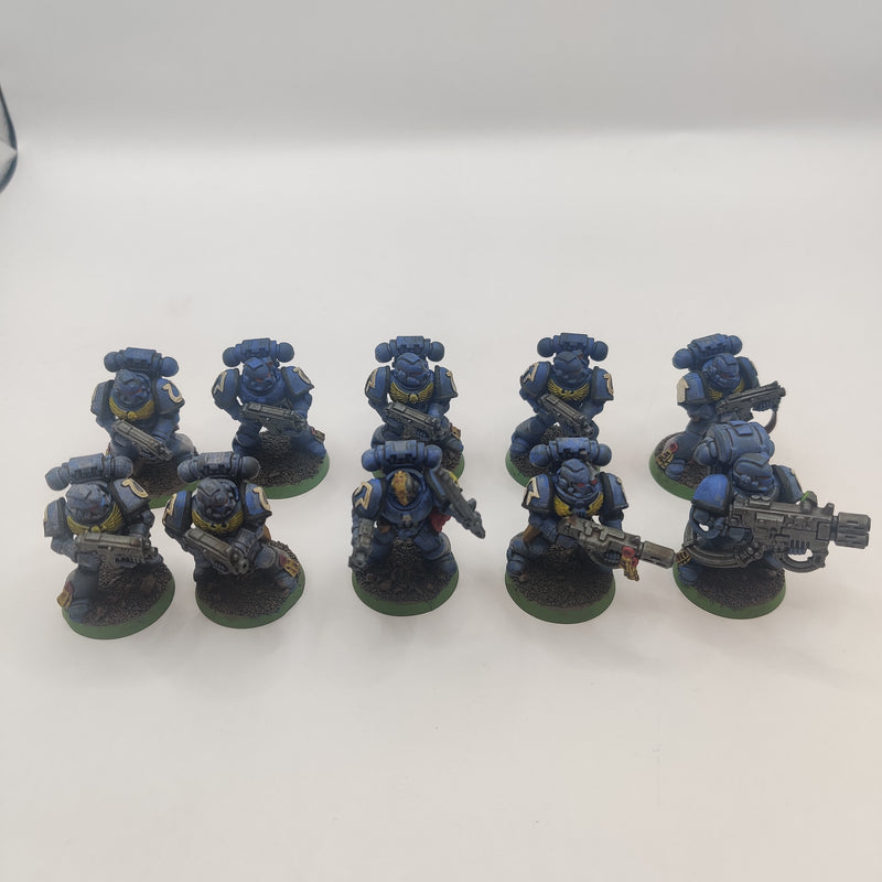 Warhammer 40k Space Marine Tactical Squad  - Ultramarine Shoulderpads AI224