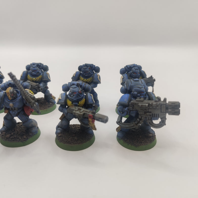 Warhammer 40k Space Marine Tactical Squad  - Ultramarine Shoulderpads AI224