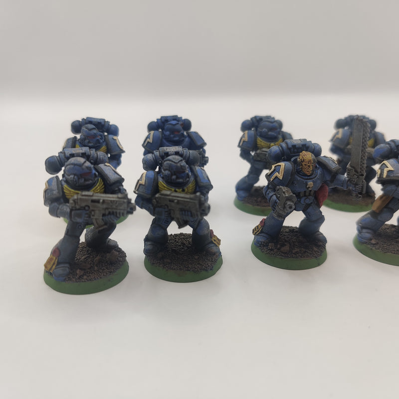 Warhammer 40k Space Marine Tactical Squad  - Ultramarine Shoulderpads AI224