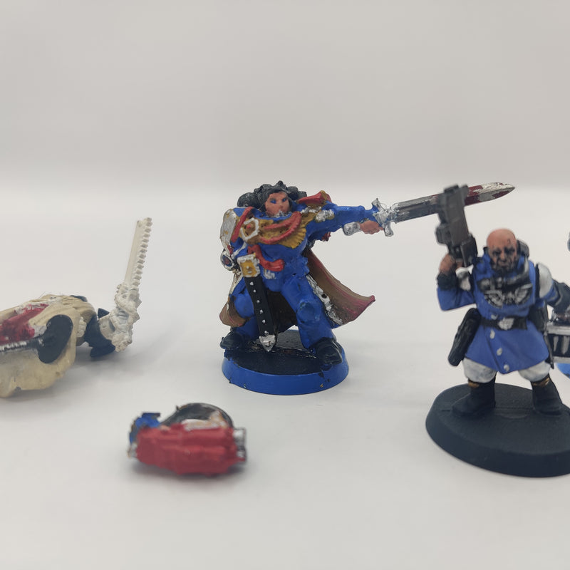 Warhammer 40k Space Marine Metal Command - Captain Techmarine Pilot AZ222