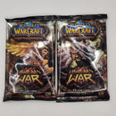 World of Warcraft TCG Drums of War Boosters SEALED x2 BC026