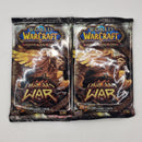 World of Warcraft TCG Drums of War Boosters SEALED x2 AI191