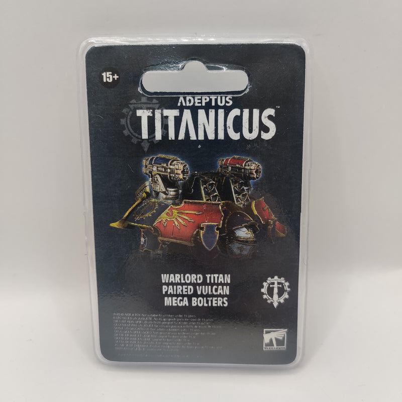 Adeptus Titanicus Warlord Titan Paired Vulcan Mega Bolters AT246