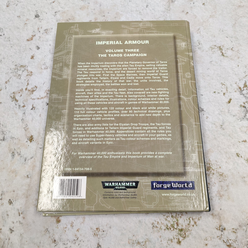 Imperial Armour Volume 3 - The Taros Campaign AV243