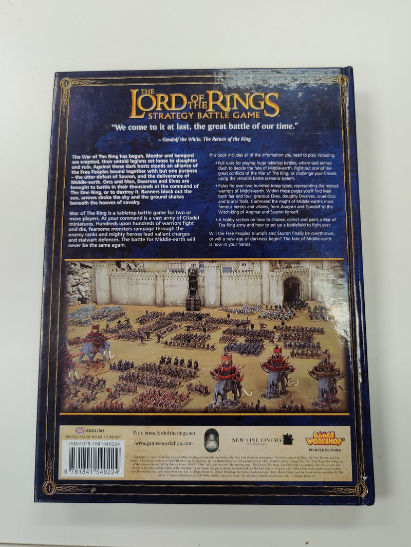 Middle Earth SBG - LOTR War of the Ring Rules Book (AY0010)