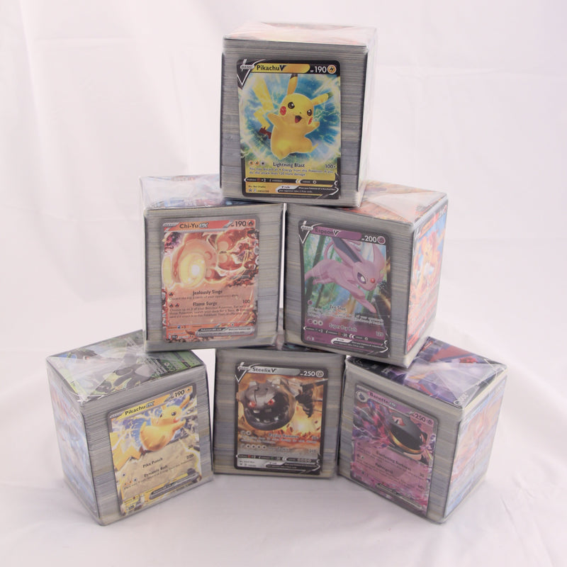MYSTERY Cube 300+ Cards, Guaranteed EX GX V HR SR FA ULTRA RARE