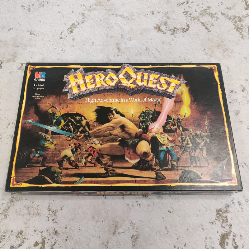 Hero Quest Boardgame Complete BB103-0312