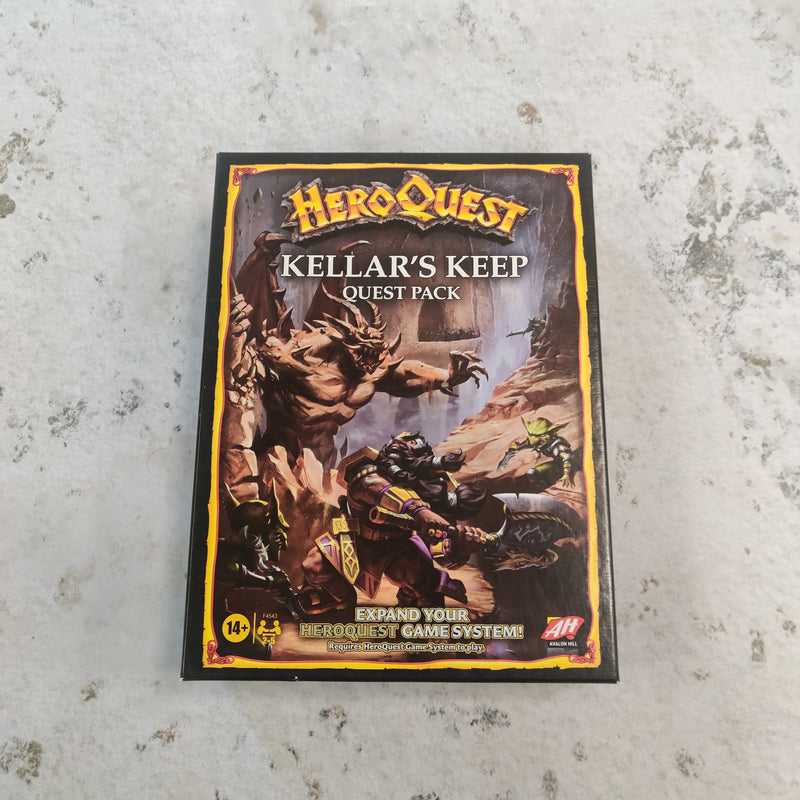 Avalon Hill Hero Quest Kellar's Keep Expansion BB120-0312