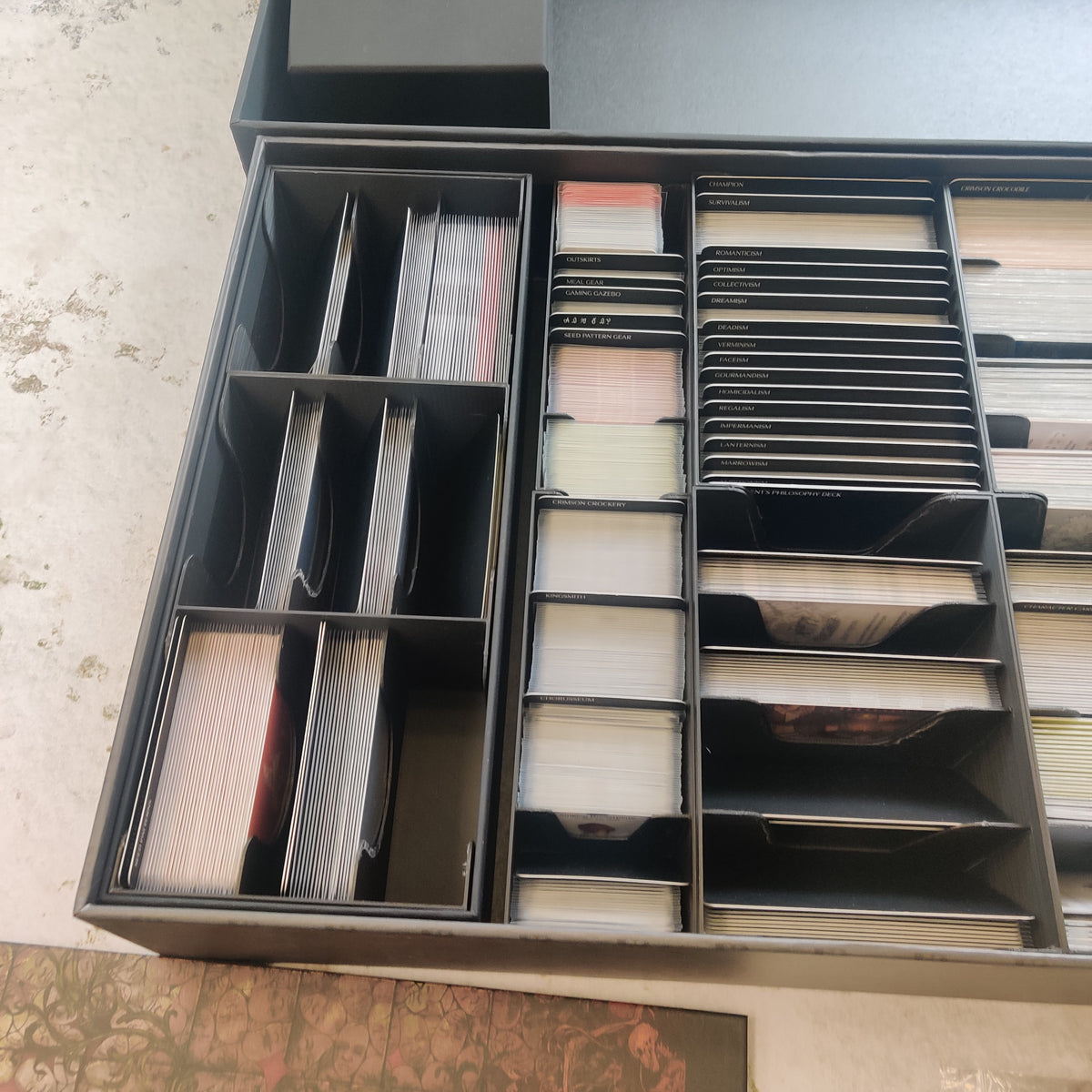 Kingdom Death Monster Gamblers Chest - Part Assembled with Inserts  AY124