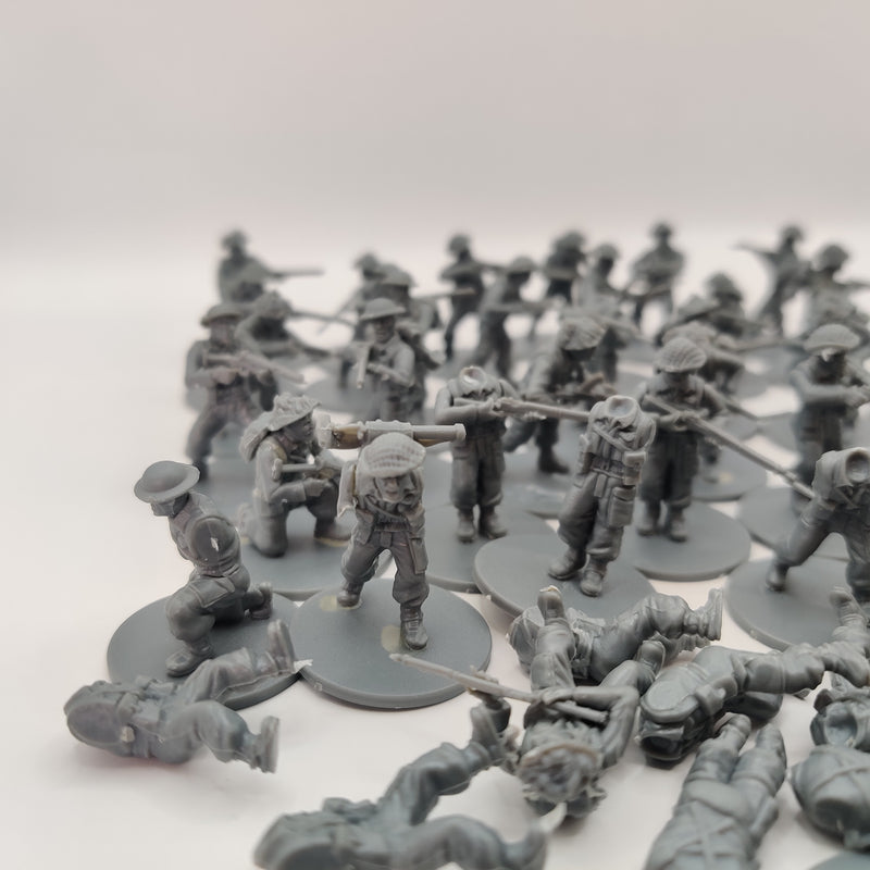 Warlord Games Bolt Action British Army Infantry x30 Plus spare bits AT052