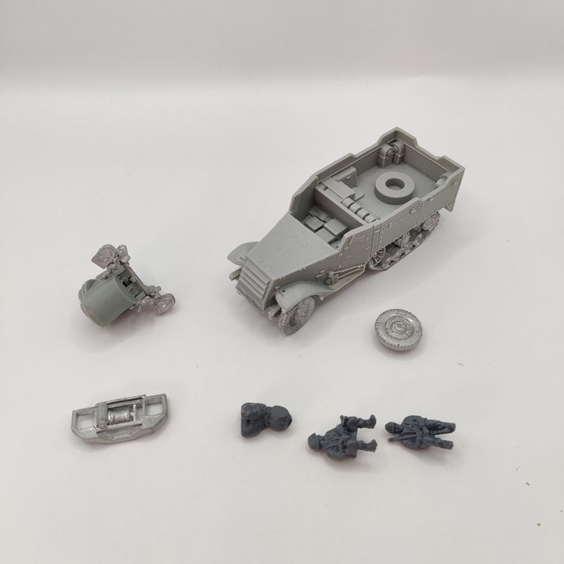 Warlord Games Bolt Action M5 Halftrak with Quad AA guns AH106