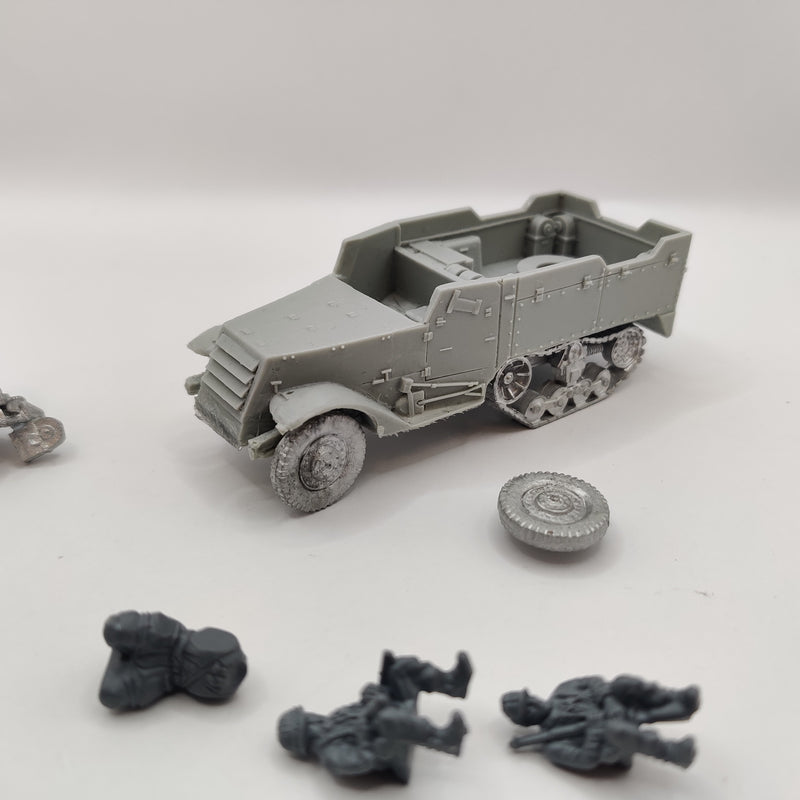 Warlord Games Bolt Action M5 Halftrak with Quad AA guns AH106