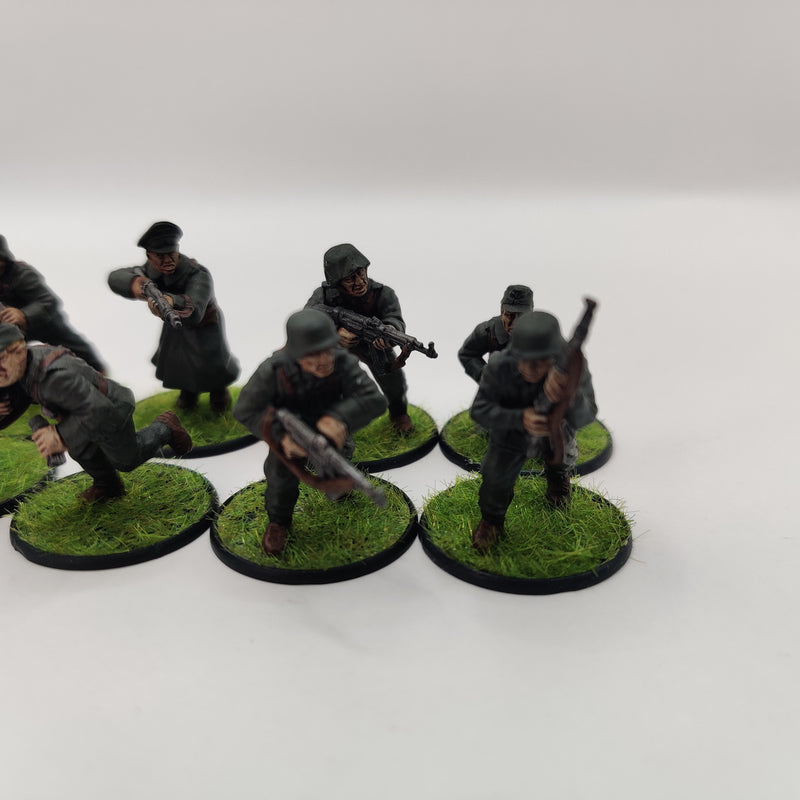 Warlord Games Bolt Action German Infantry Squad - Painted AZ192