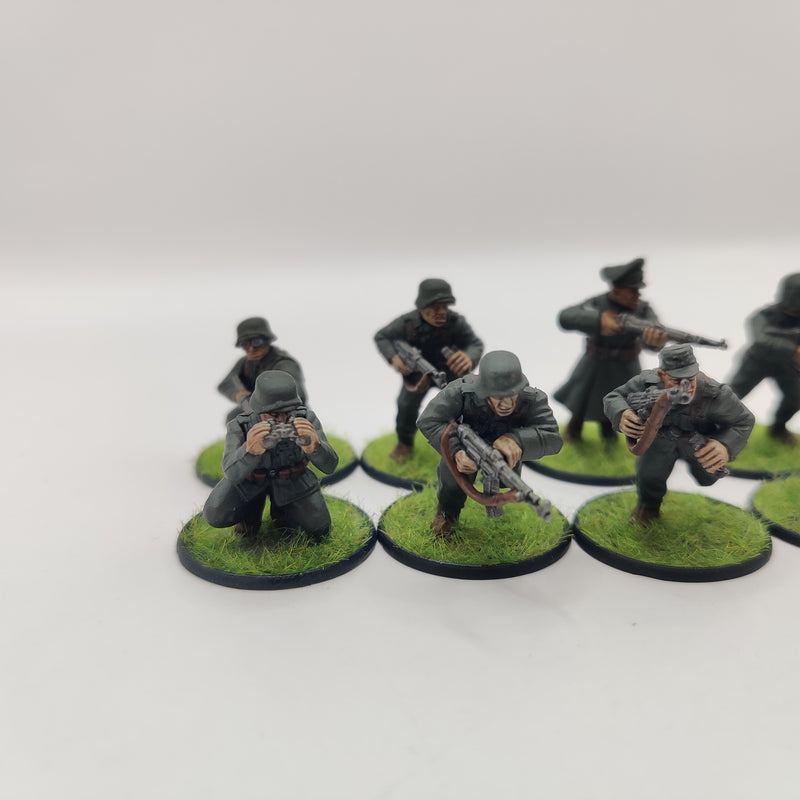 Warlord Games Bolt Action German Infantry Squad - Painted AZ192