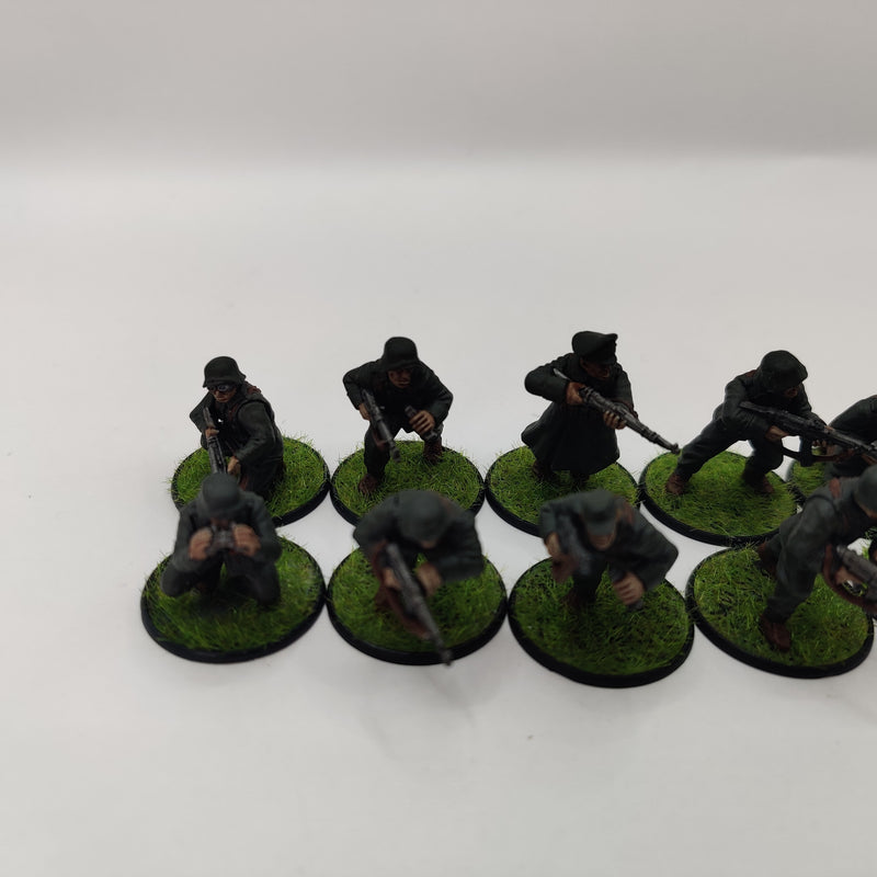 Warlord Games Bolt Action German Infantry Squad - Painted AZ192