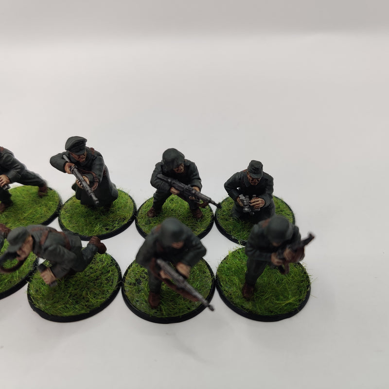 Warlord Games Bolt Action German Infantry Squad - Painted AZ192