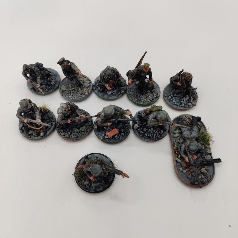 Warlord Games Bolt Action German Infantry Squad - Painted BC141