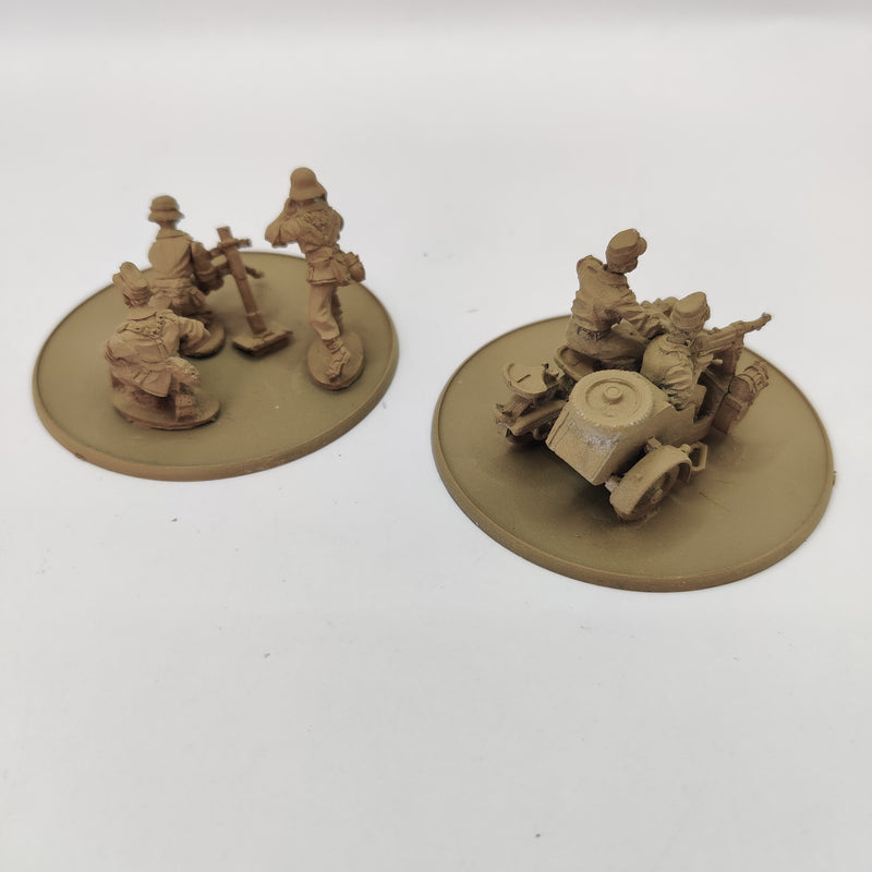 Warlord Games Bolt Action German Afrika Korps Mortar and Kradschutzen AW166