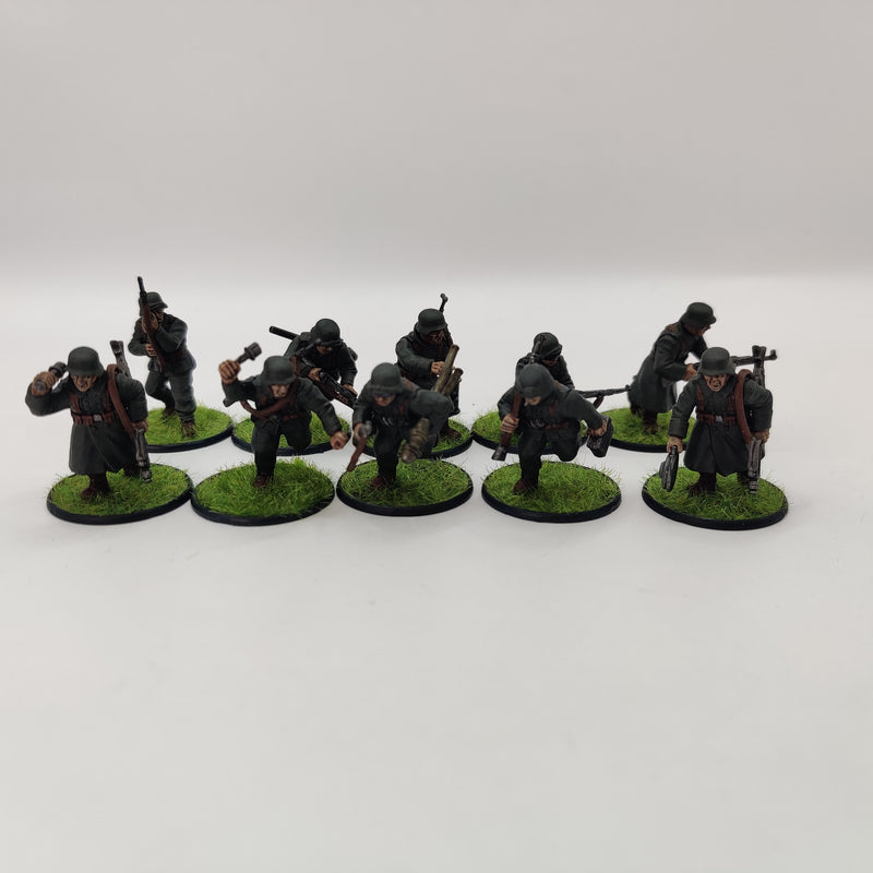 Warlord Games Bolt Action German Infantry Squad - Painted BA101