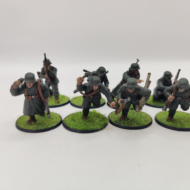 Warlord Games Bolt Action German Infantry Squad - Painted BA101