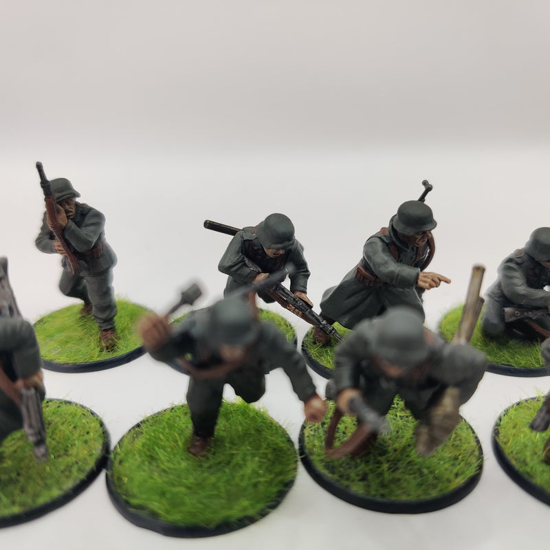 Warlord Games Bolt Action German Infantry Squad - Painted BA101