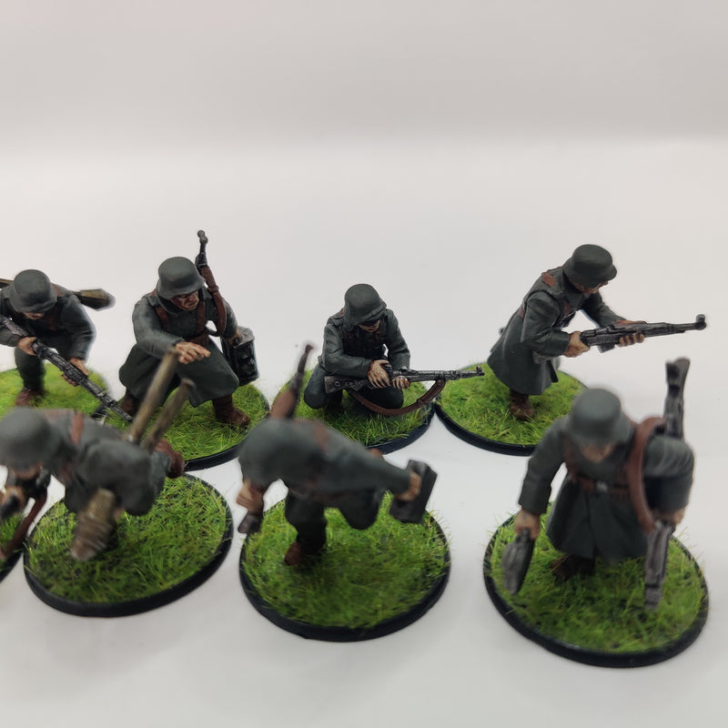 Warlord Games Bolt Action German Infantry Squad - Painted BA101