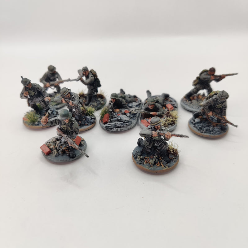 Warlord Games Bolt Action German Infantry Squad - Painted AI267