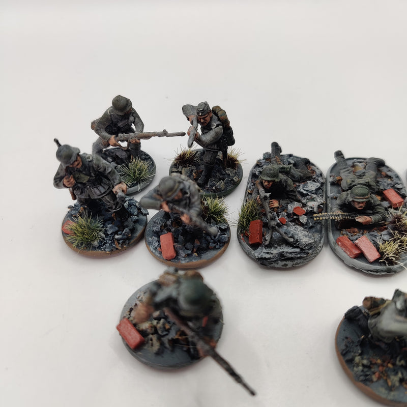 Warlord Games Bolt Action German Infantry Squad - Painted AI267