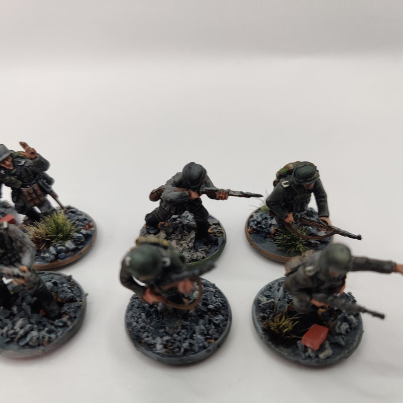 Warlord Games Bolt Action German Infantry Squad - Painted BC148