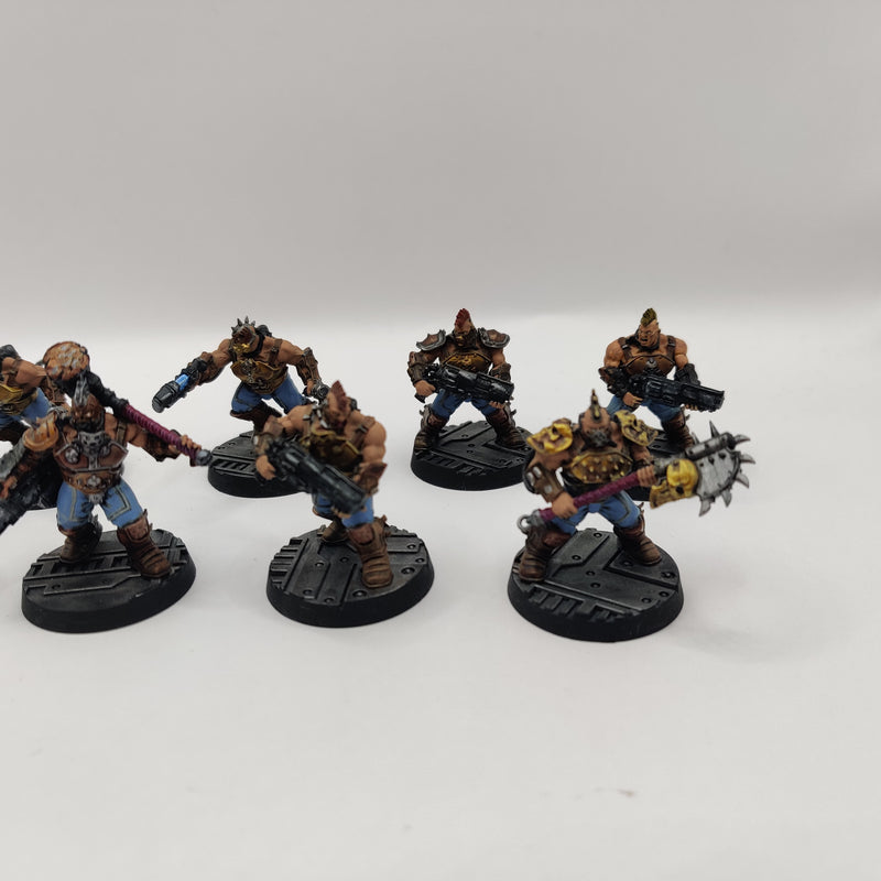 Necromunda Goliath Gang - Painted AA042