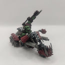 Warhammer 40k Ork Warboss on Bike - Forgeworld OOP - Painted AL037