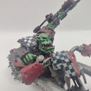 Warhammer 40k Ork Warboss on Bike - Forgeworld OOP - Painted AL037