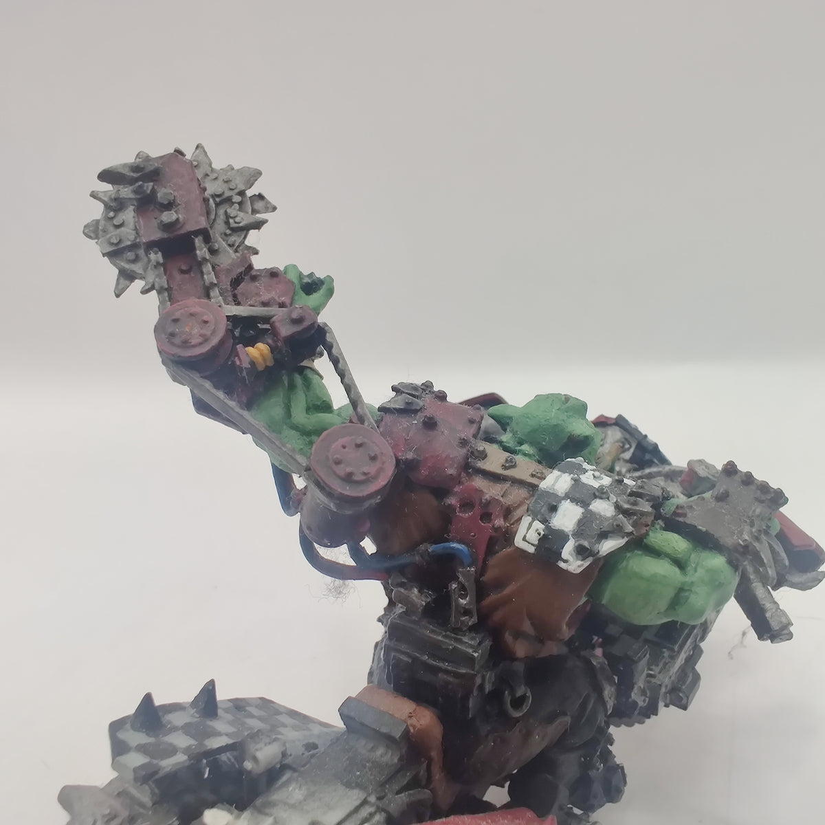 Warhammer 40k – Warbike Ork Classic – Oop – Blastabike – Moto Sunz – Début De Peinture