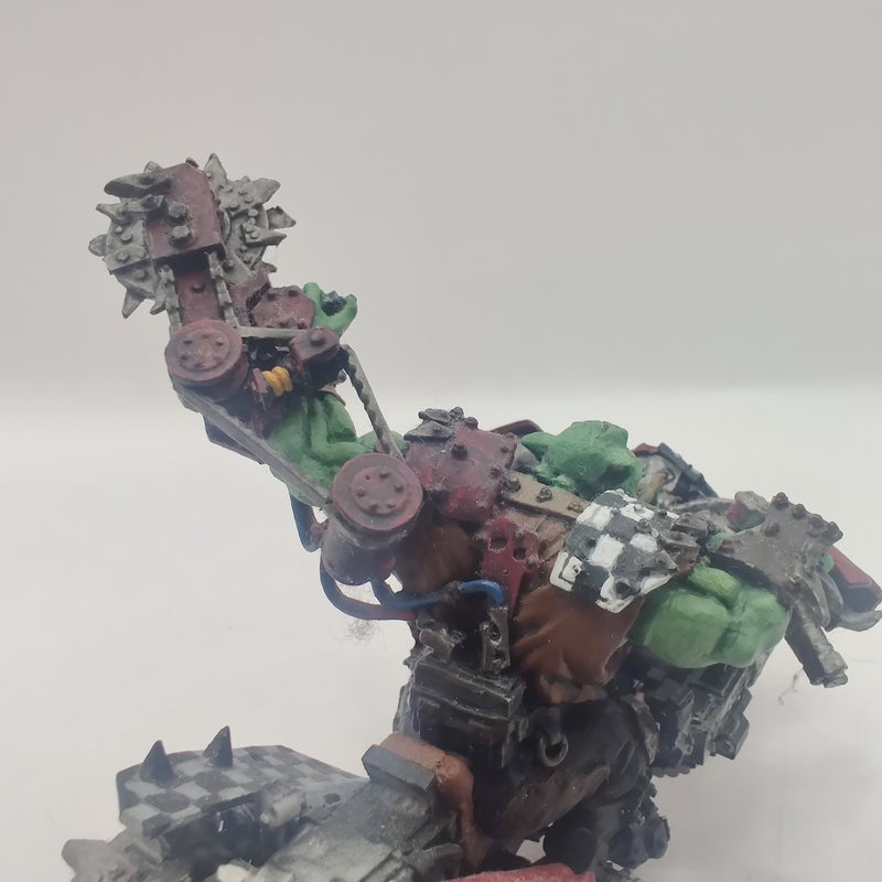 Warhammer 40k Ork Warboss on Bike - Forgeworld OOP - Painted AL037