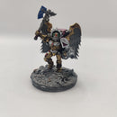 Warhammer 40k Blood Angels Dante with Sanguinary Guard Wings - Painted AZ198